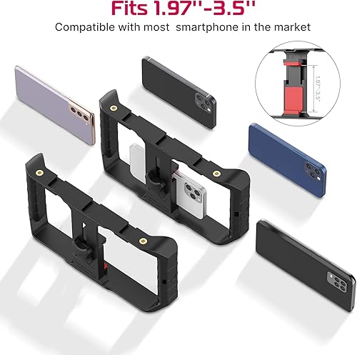 Miniatura 5 de ULANZI U Rig Pro Smartphone Video Rig + Soporte de abrazadera para cámara ULANZI R094