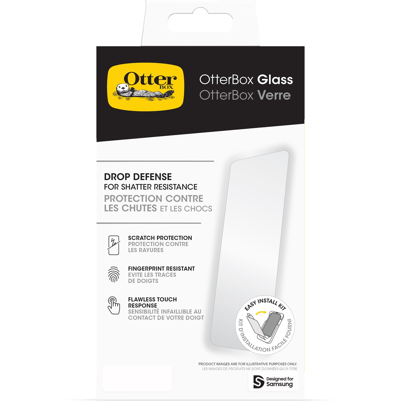 OtterBox Glass Screen Protector for Samsung Galaxy A26 5G - Scratch Protection