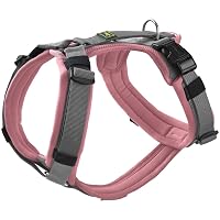 HUNTER Imbracatura per cani Maldon UP, colore rosa antico/grigio