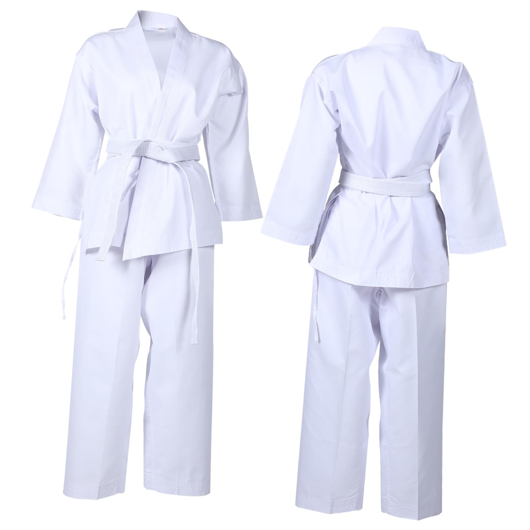 SHERCHPRY Uniforme de Karate Hombre cinturón portátil cinturón elástico en la Cintura Trajes Tracksuit Accesorios Deporte Ropa de kárate Traje de kárate poliéster algodón