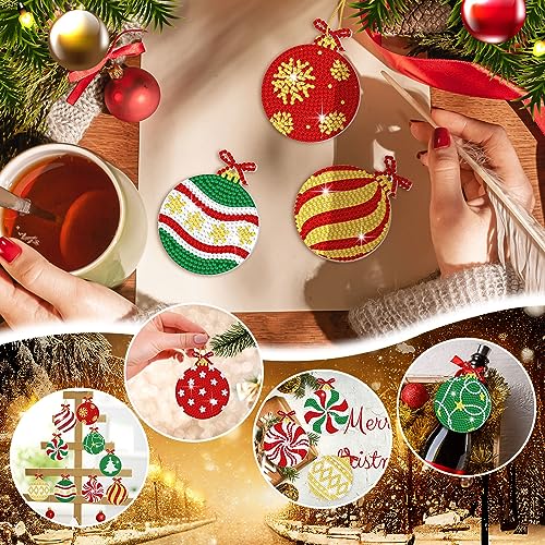 Kit décoration arbre de Noël 5D : activité manuelle calme pour enfants - 5