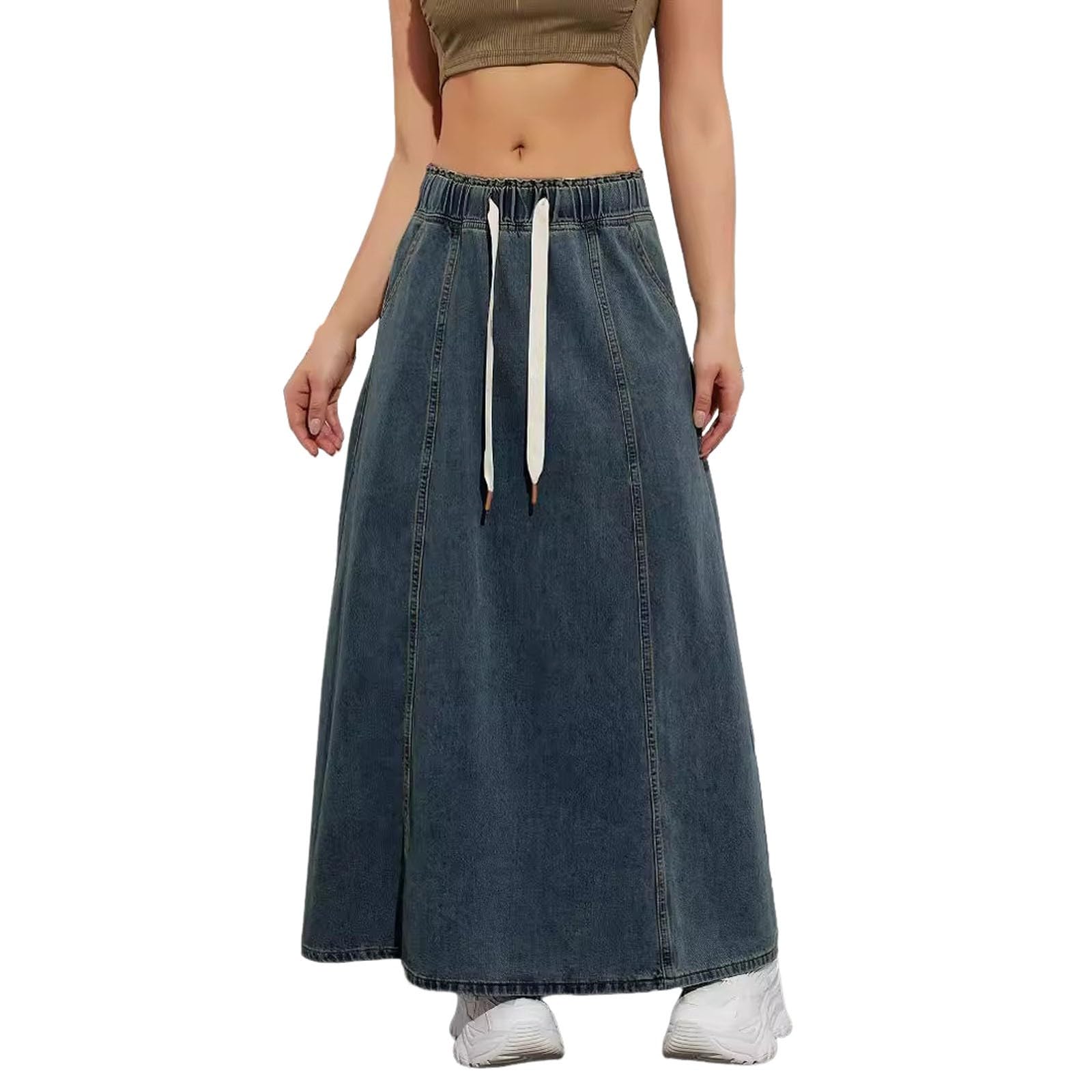 Cocila Jupes Courte Femmes Jean Longue Ample à Taille éLastique pour Rouge Tutu Femmes Blanc Orange Noir PlisséE Longue Dentelle Blanche Volant en Tulle Noel Fille Festival Carnaval