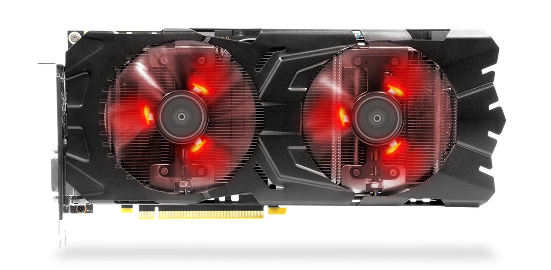 KFA2 GeForce GTX 1070 Ti EX PCI-E karta graficzna, 8 GB GDDR5, czarna