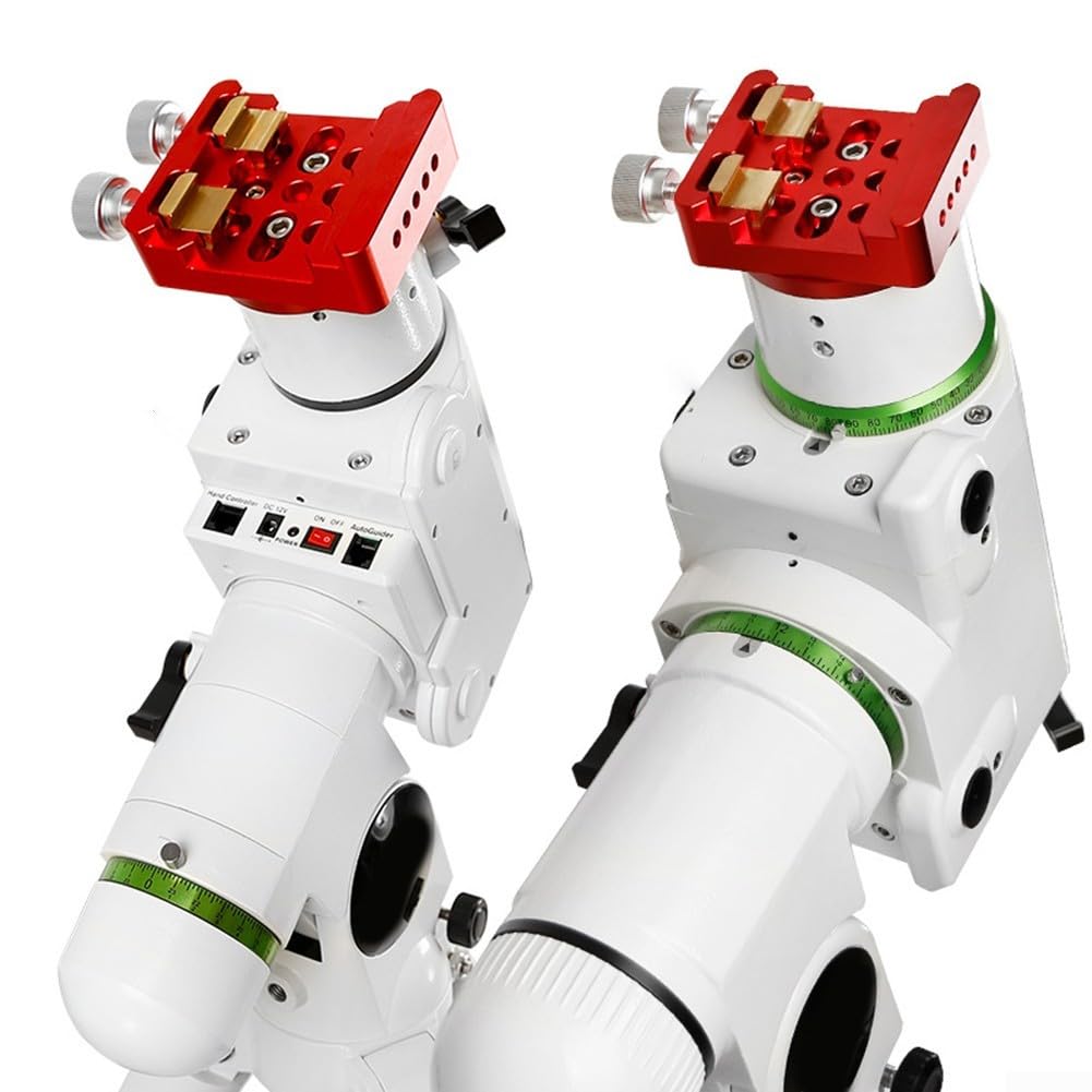 Piastra adattatore per telescopio in lega di alluminio leggera