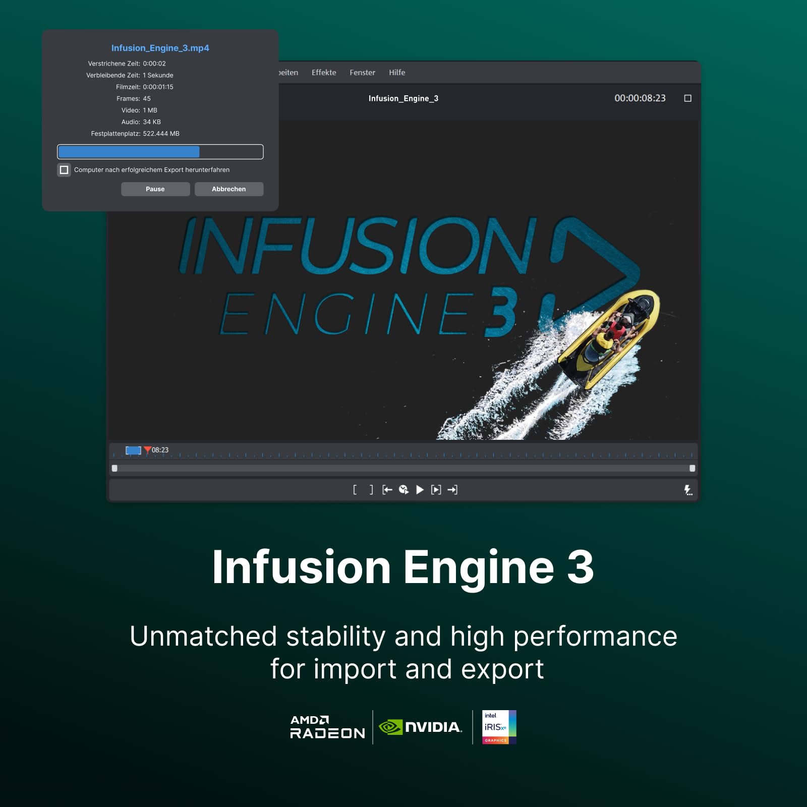 MAGIX Video Pro X17: Edición de vídeo completa | Programa de edición de vídeo | Programa de montaje de vídeo | Windows 10 / 11 | 1 licencia de descarga para PC válida para 2 dispositivos