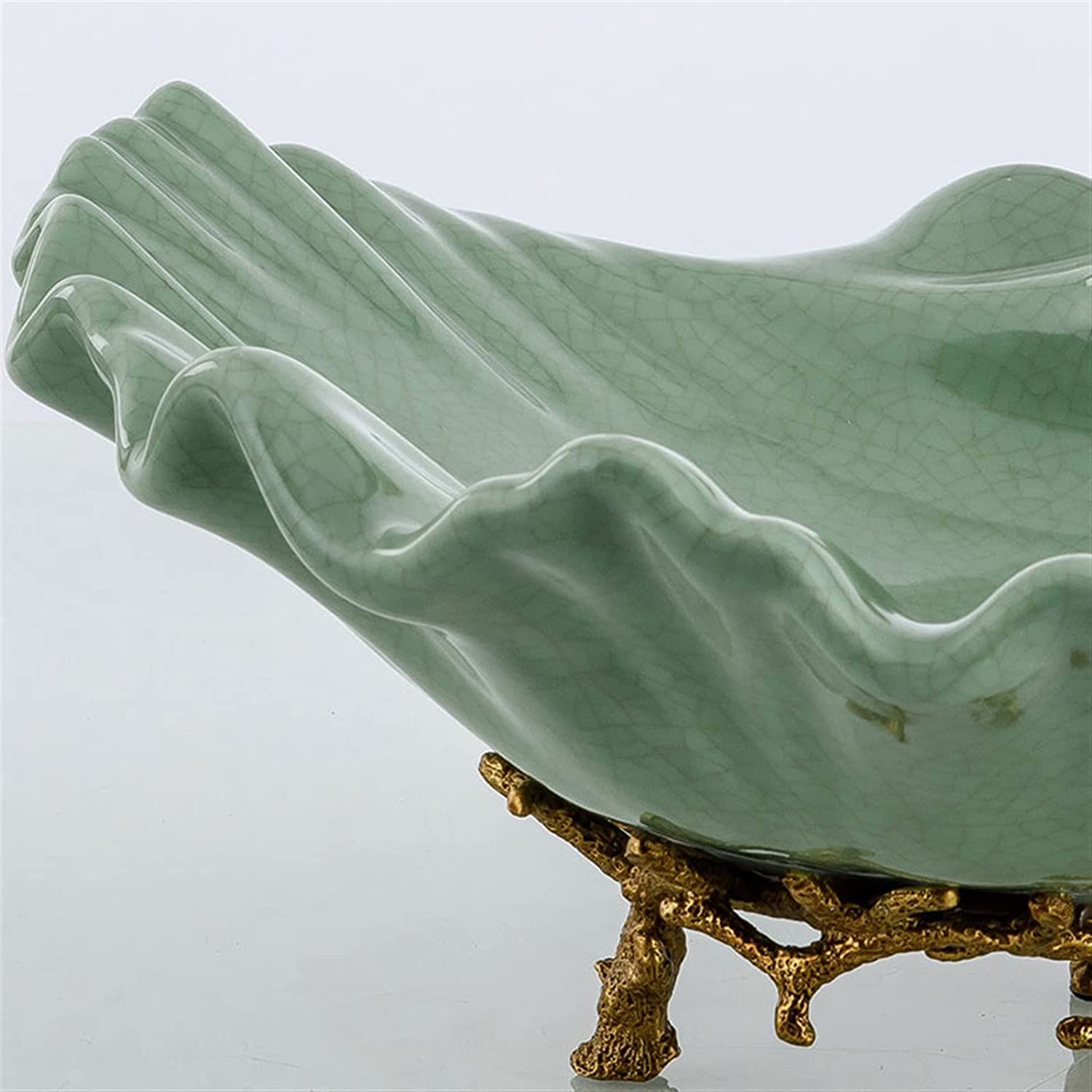Koszyk Owoce Art Retro Ceramiczne Danie Na Owoce Pulpit Kosz Dekoracyjna Miedź Ptak Statua Wystrój Dekoracja Stołu Kuchni