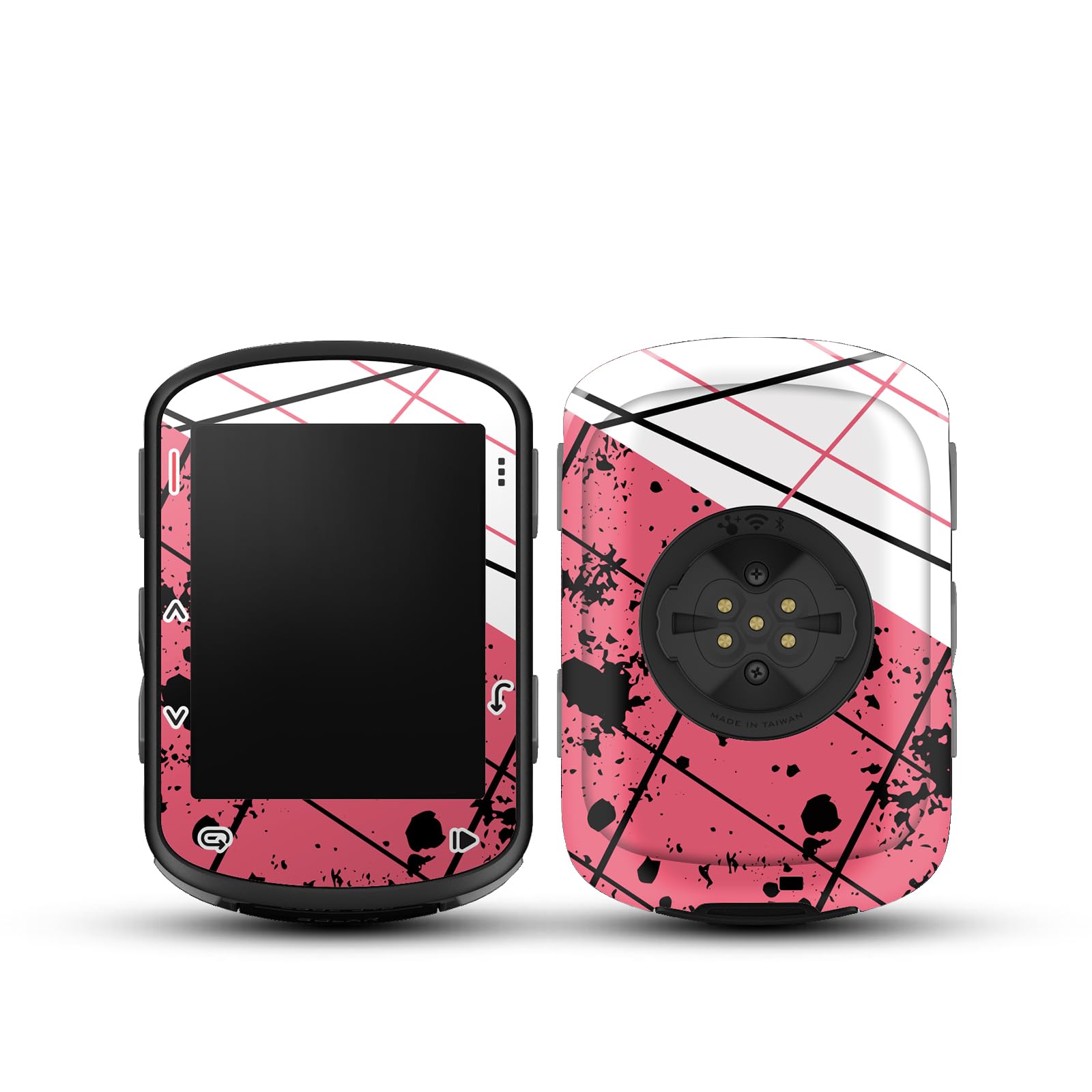 CHIDIFANS Stylish Stickers Compatible with Garmin Edge 540/840 Bike Computers, Protective Stickers, Cases, PVC Material in Various Styles (Style 67)