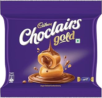 Choclairs Chocolate Gold Candy, 137 G|25 Pieces - 5.5 Gram Each