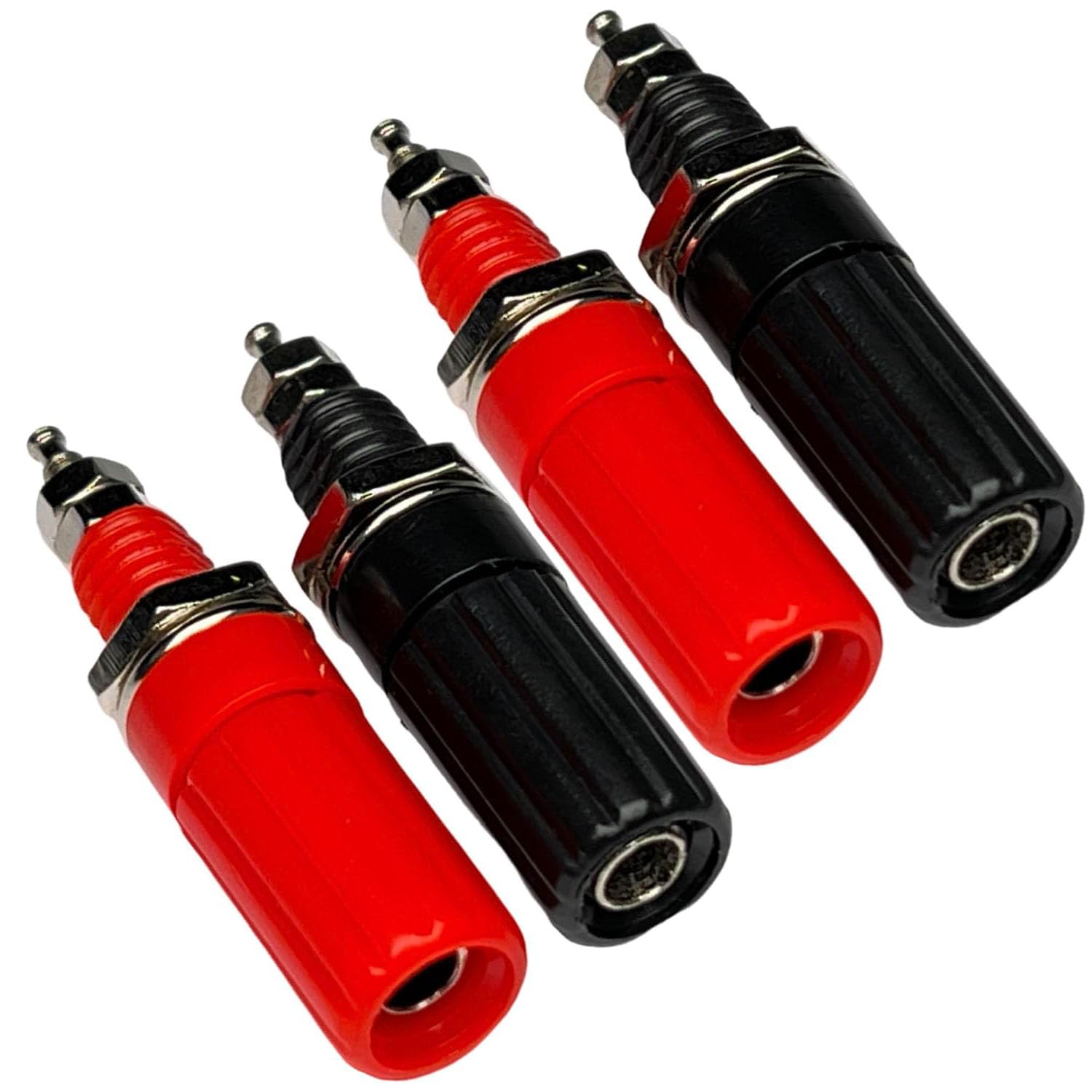 10PCS Connettori Banana Jack 4mm - Prese Femmina Per Altoparlanti E Amplificatori