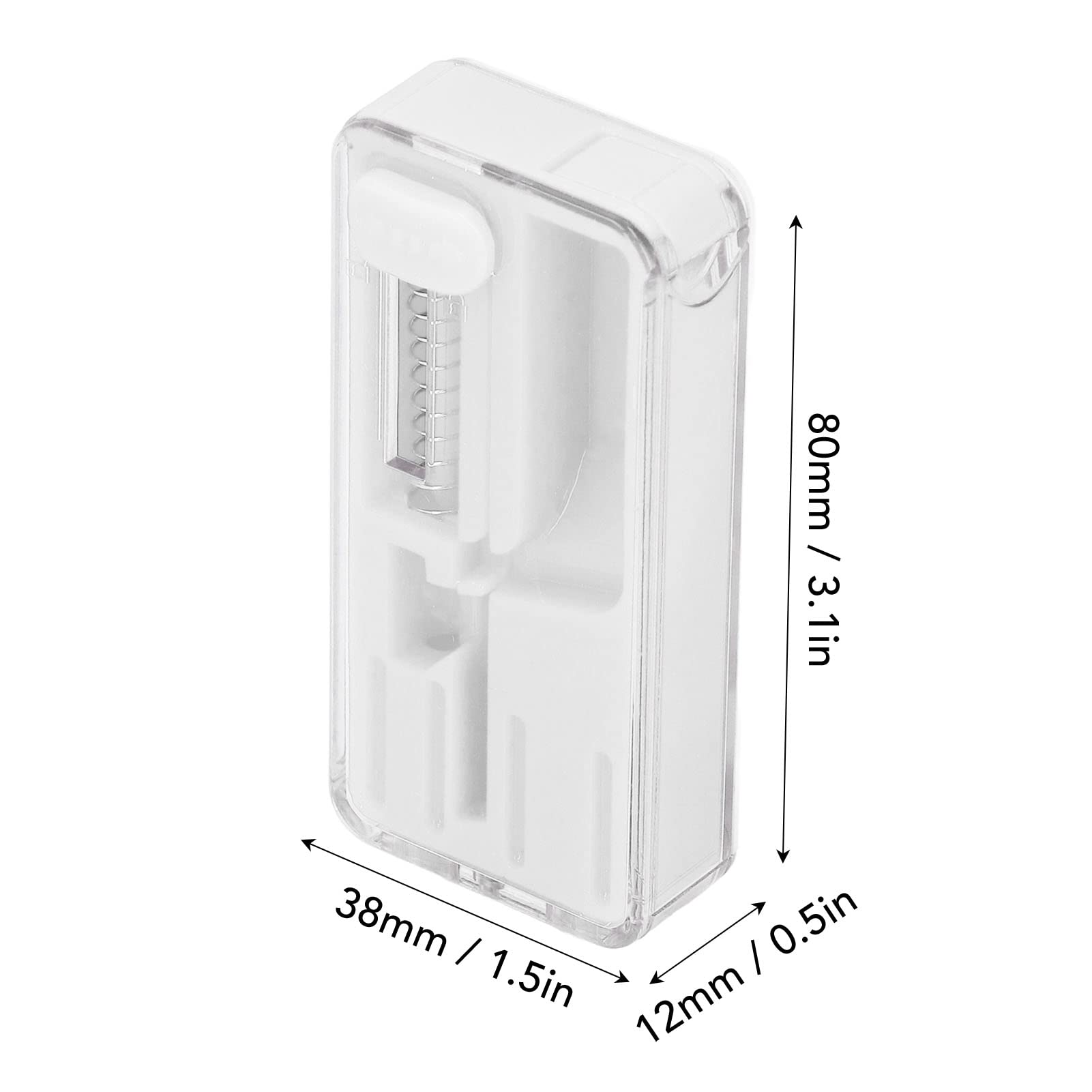 Amazon.com: Atyhao Cigarette Explosion Beads Pusher,2PCS Cigarette Pusher  Box ABS DIY Smoking Tools (White) : Health & Household
