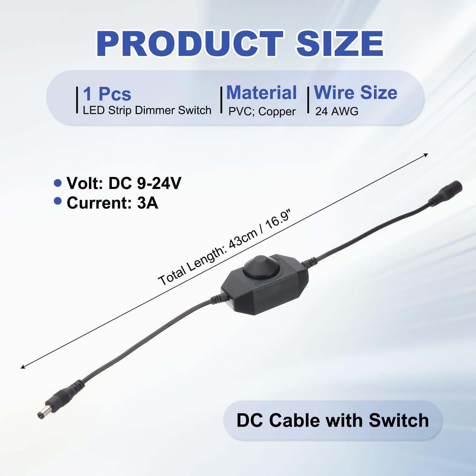 PATIKIL LED Strip Dimmer Switch - Image 2