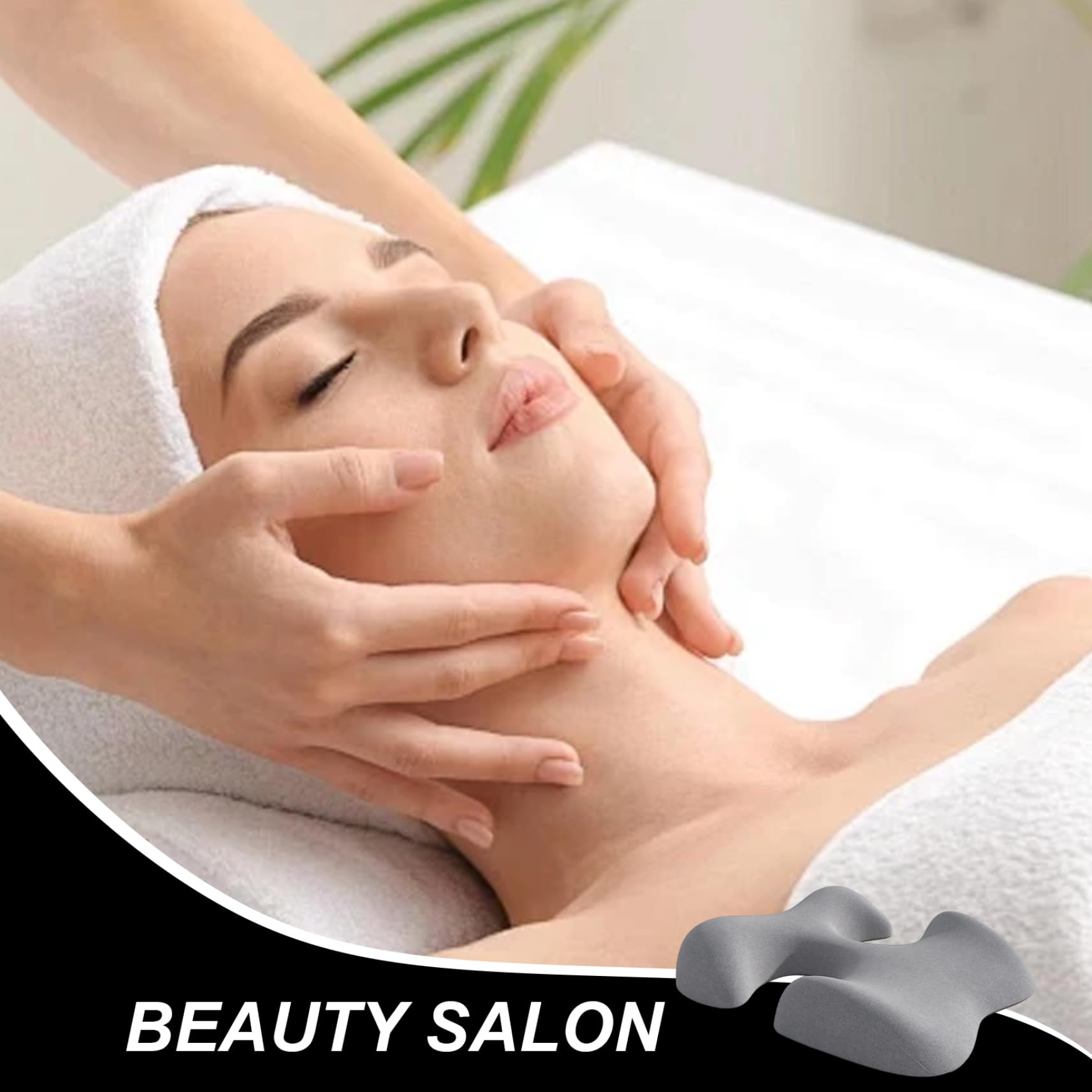 Almohada de lactancia para mujeres, almohada para el pecho, cofre ergonómico de espuma viscoelástica, propenso a tomar siestas, soporte para spa, salón de belleza, mesa de masaje para dormir, gris c