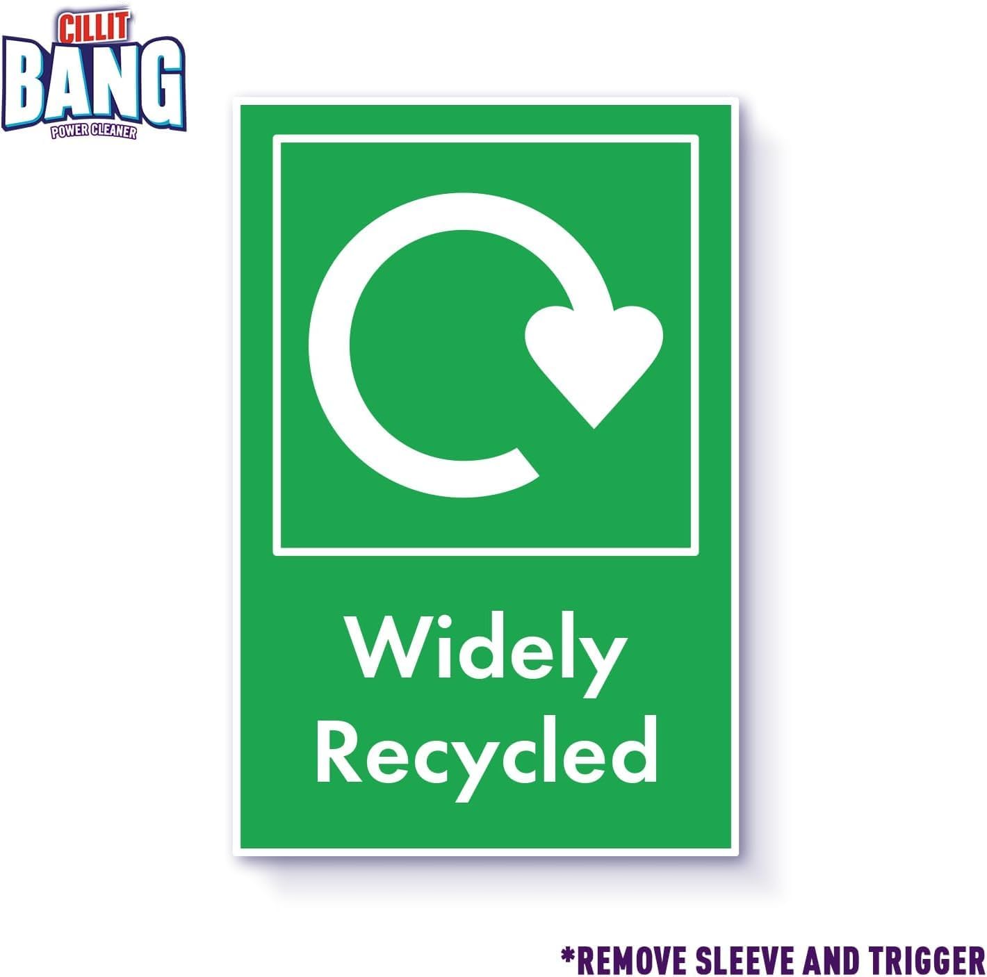 Cilit Bnag Power Cleaner Universal Degreaser Spray Cleaner - Pack of 3 (750ml each)