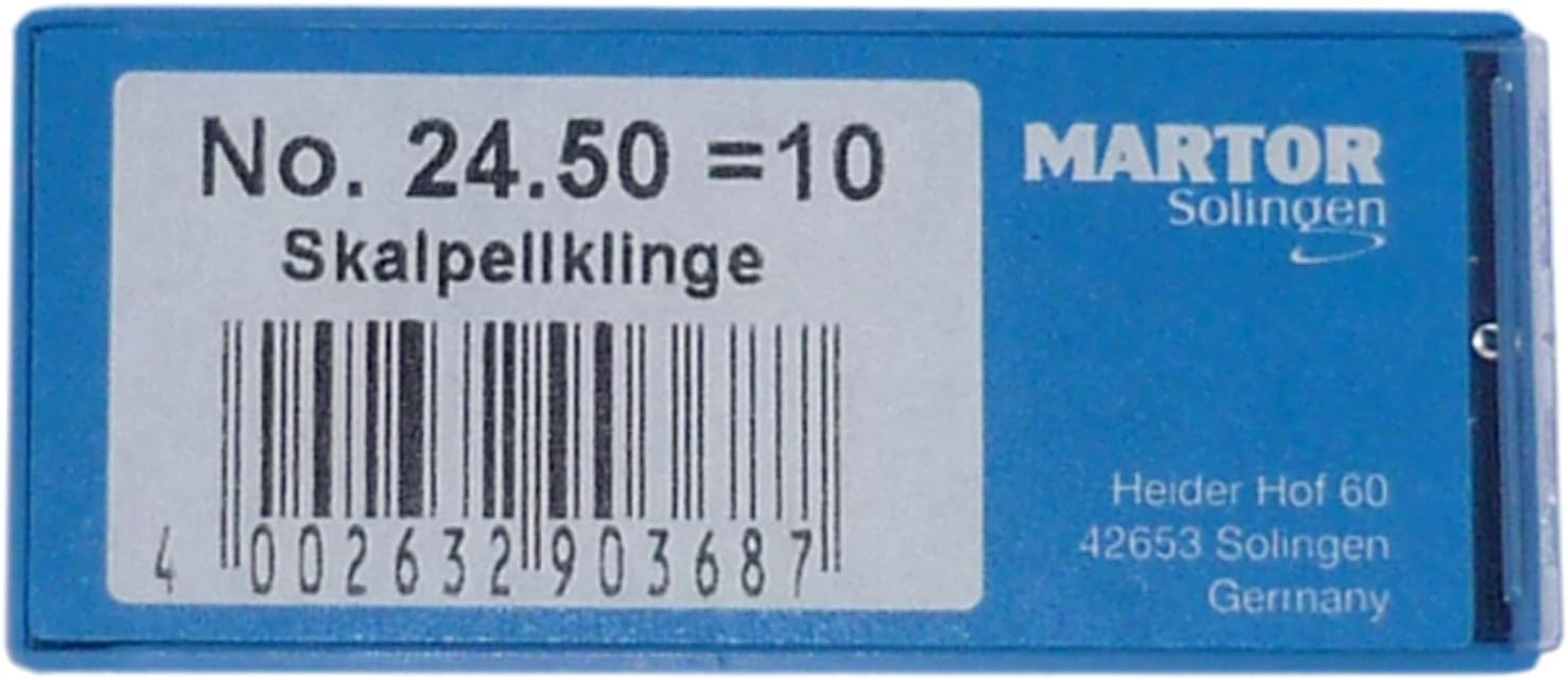 Schmedt Spare Rounded Blades No. 24 (10 Blades)
