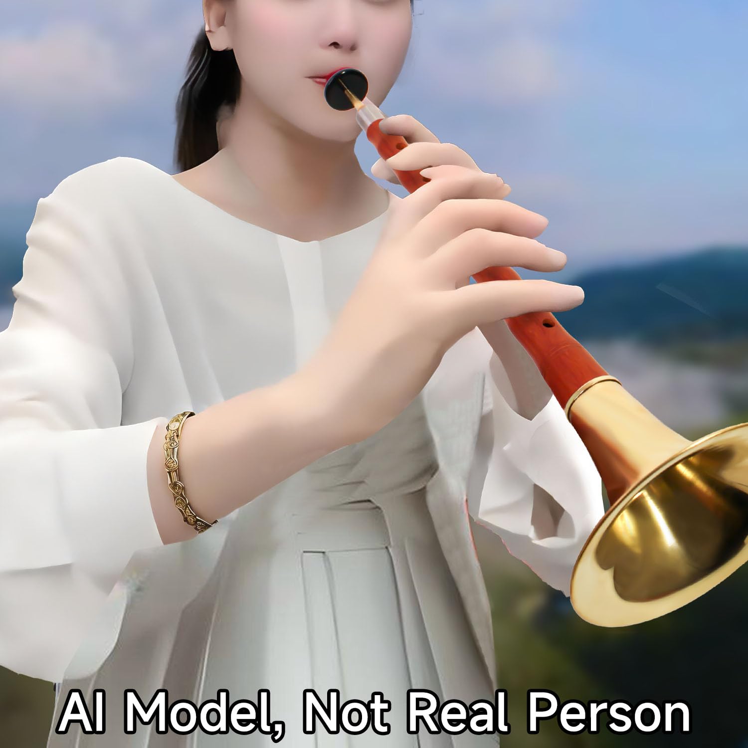 YCXYQ Clé en D : instrument de musique traditionnel chinois Suona Instrument Suona est adapté pour les débutants et les artistes professionnels