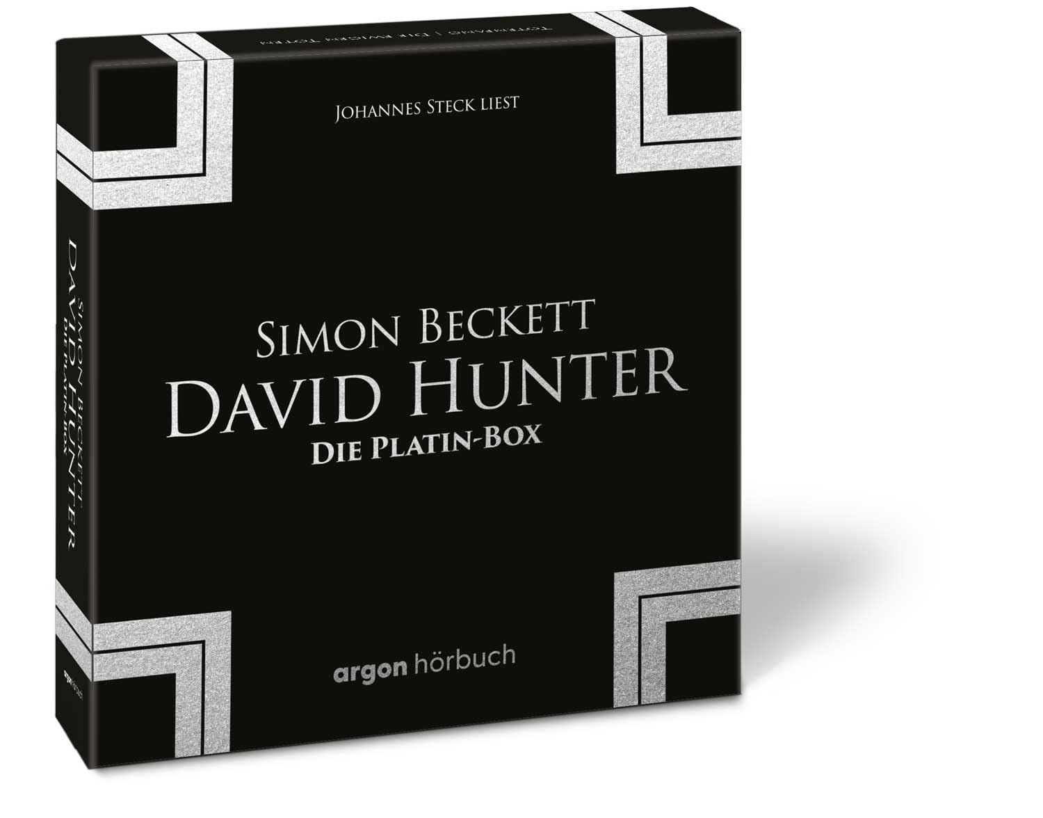 David Hunter – Die Platin-Box: Die Chemie des Todes, Kalte Asche, Leichenblässe, Verwesung, Totenfang, Die ewigen Toten
