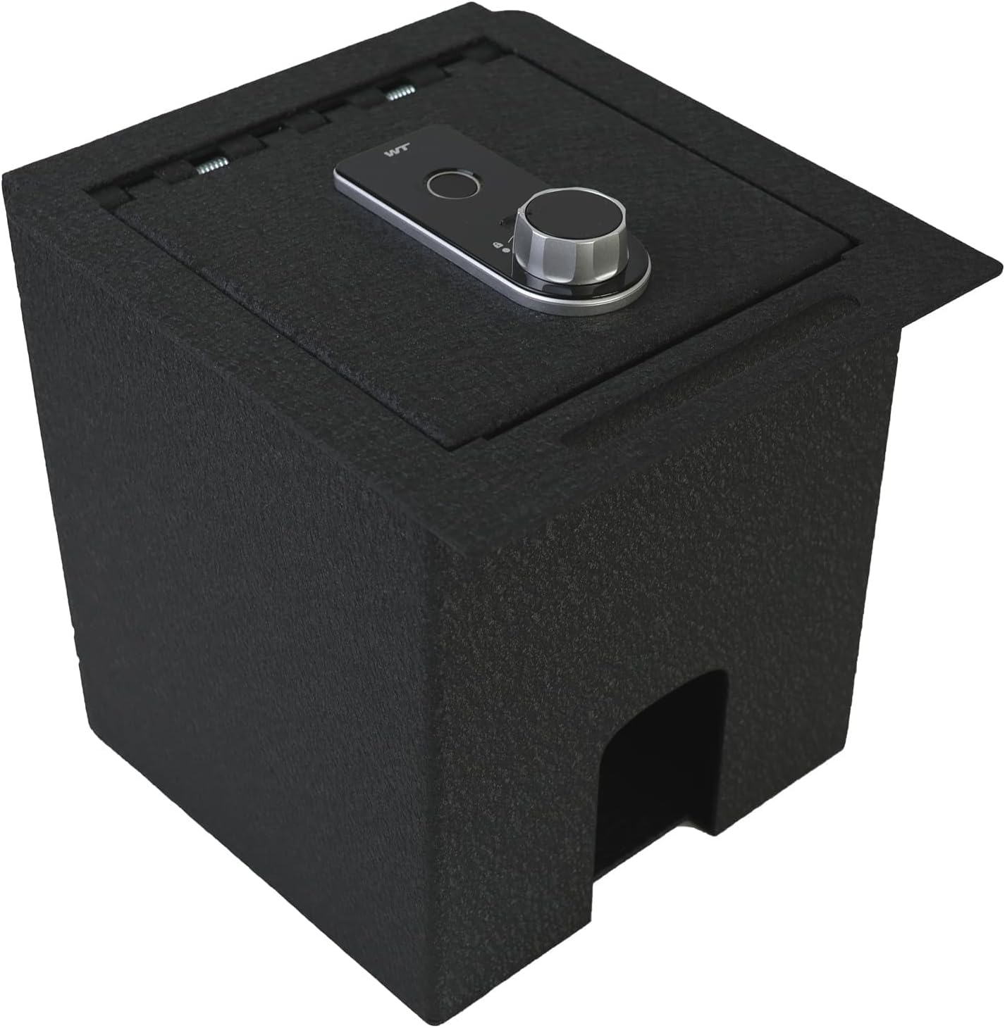 Center Console Safe Vault - KEREN Console Gun Safe Box Compatible with Toyota Tacoma 2016-2023, with Superior Fingerprint Lock