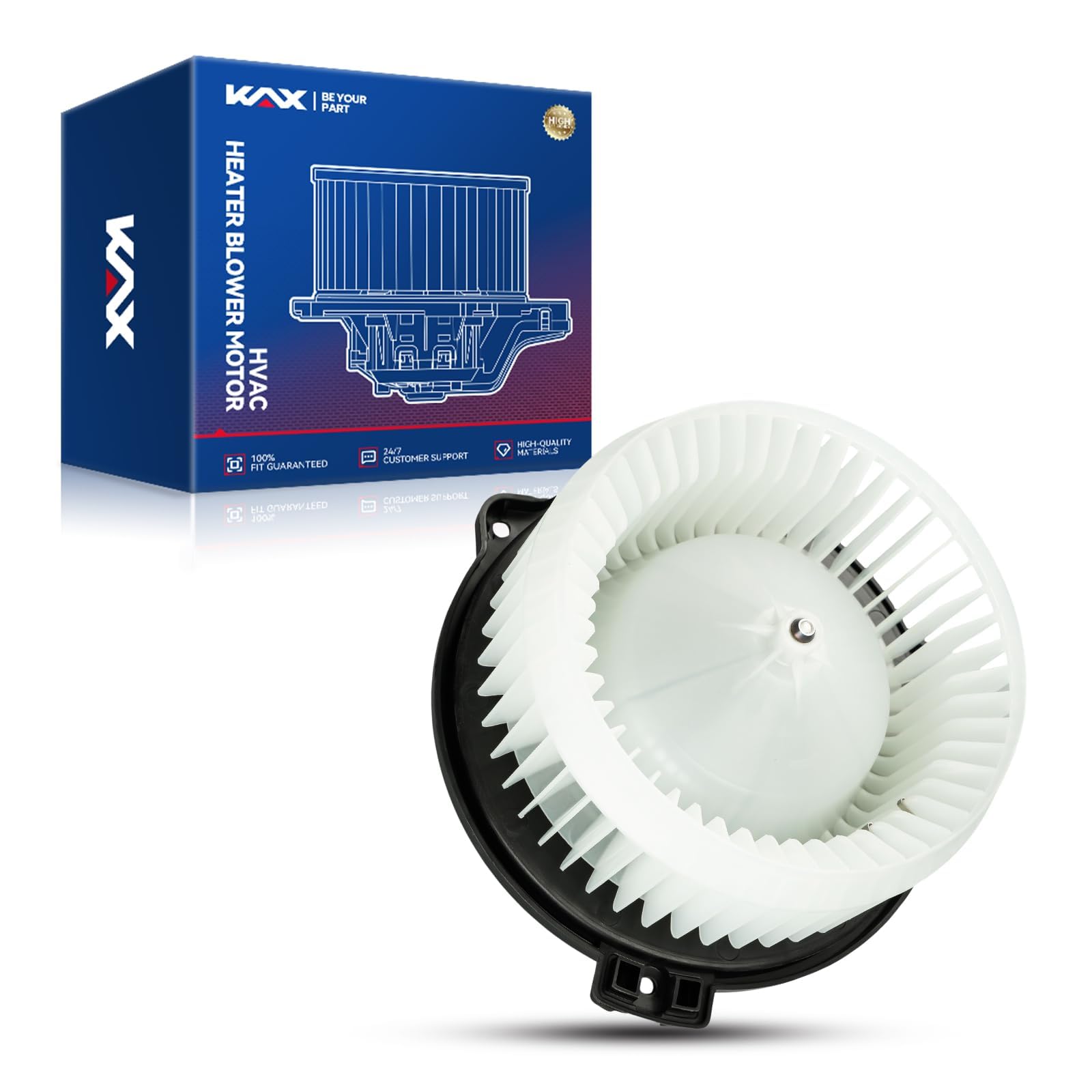 KAX 700005 Blower Motor for Civic 2003-2005 1.3/1.7L, Civic 2001-2002 1.7L