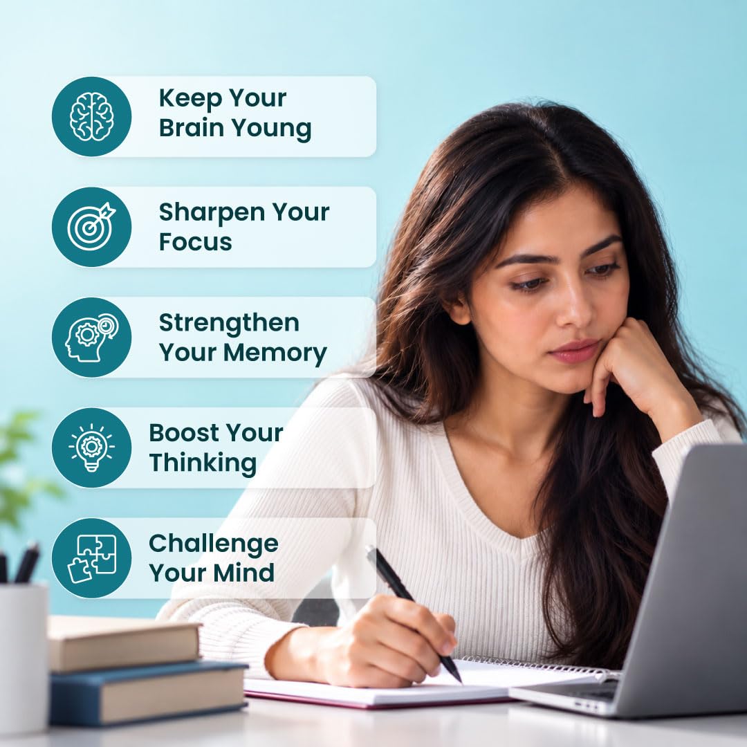 Brain Supplement / Brain Booster Supplement for Focus, Memory, Clarity, Energy Work as Caffeine Brain Booster/ Brain Supplements for Memory & Focus for Brain Fog, Brain Boost & Brain Support (Pack 1) — Amazon image 8
