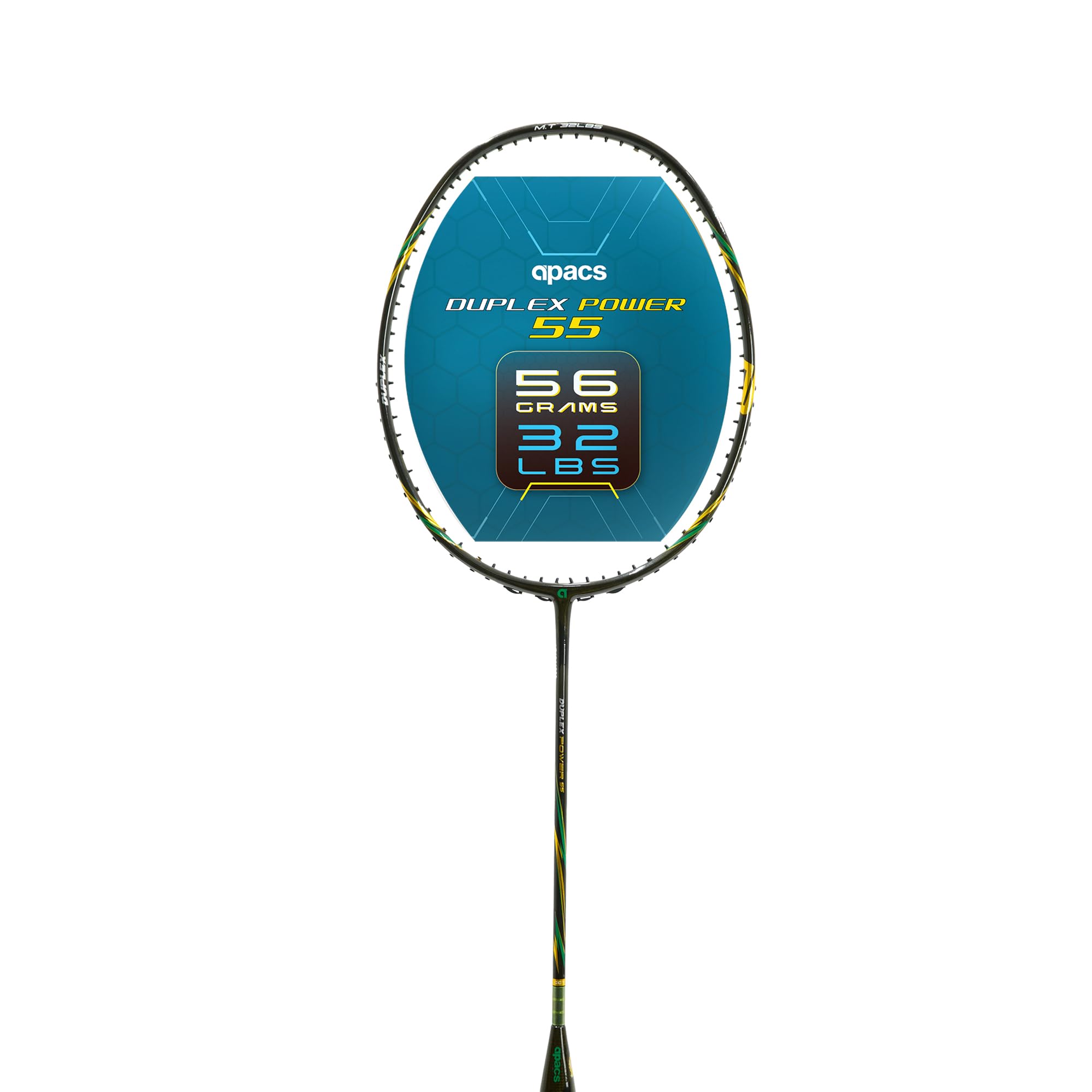 Buy Apacs Duplex Power 55 (56G | World's Lightest | 32LBS | Copper