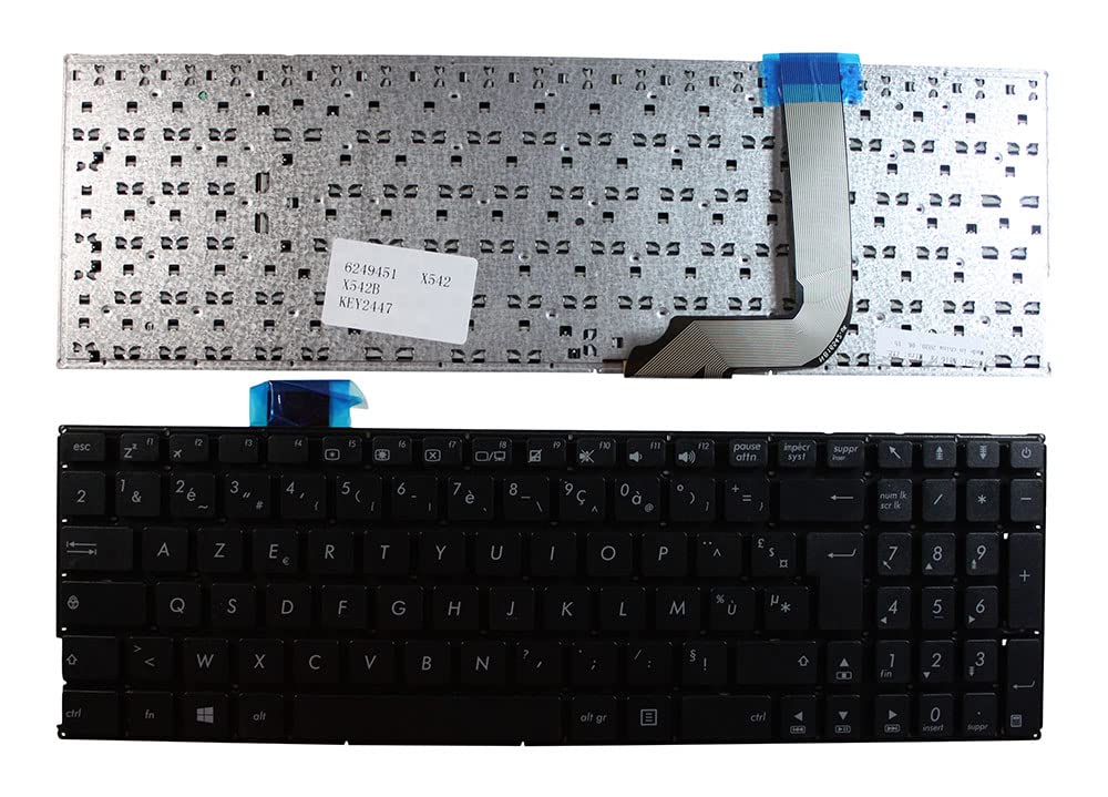 Clavier pour PC portable compatible ASUS VivoBook X542BA-DM072T - 2