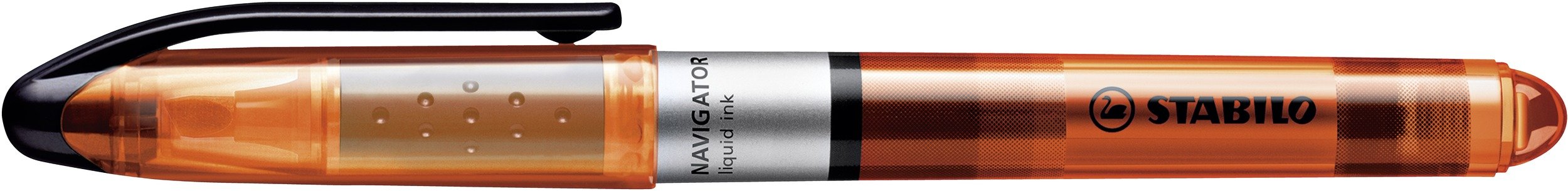 STABILO Textmarker 545/4, Navigator, Keilspitze, 1-4mm, sortiert, 4 Stück