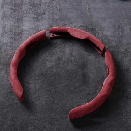 MYRFCSA Car Steering Wheel Covers, for Ford Ranger T9 XL XLT 2023-2025 Soft Breathable and Anti-Slip Car Accessory Steering Wheel Protector Cover,G