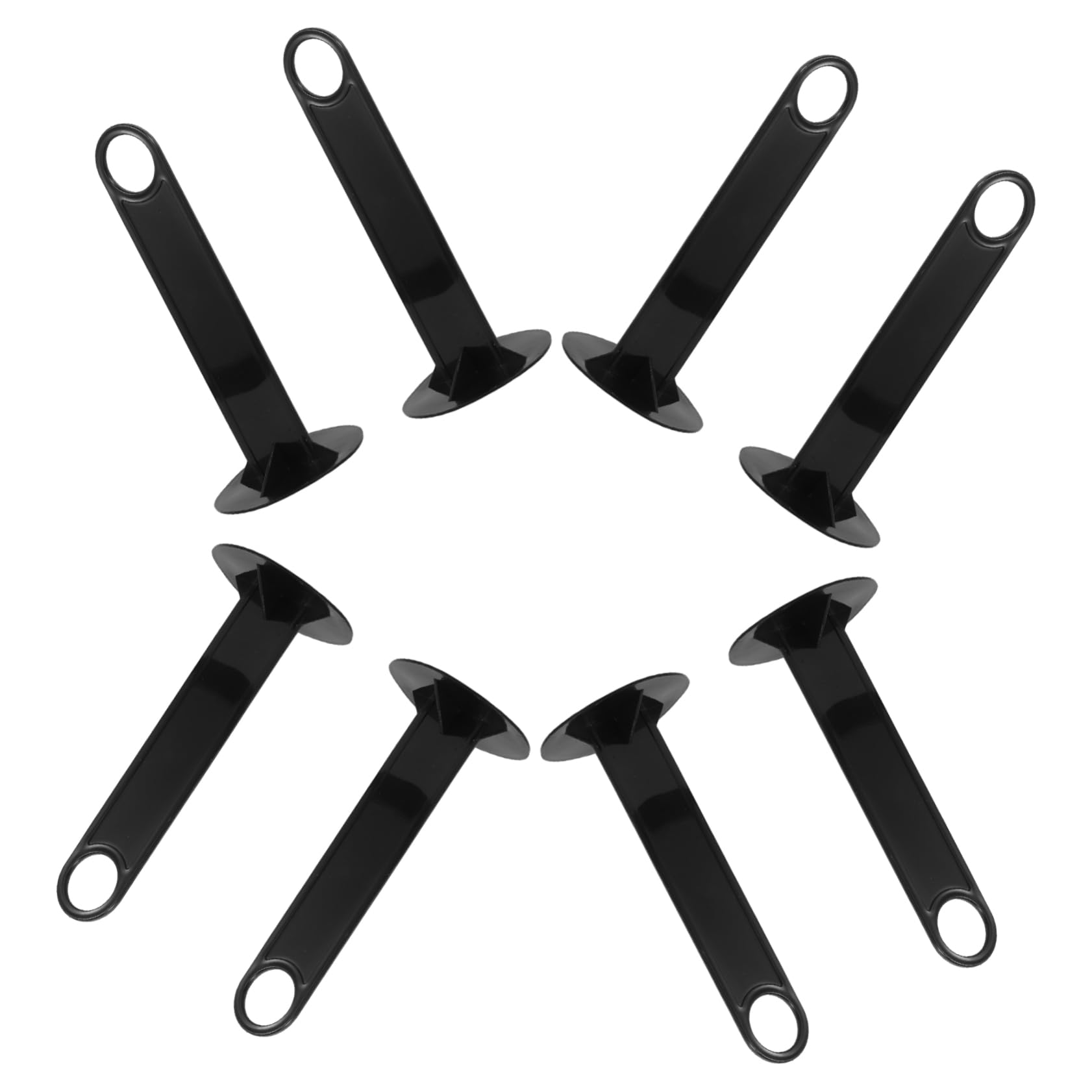 VICASKY Soccer Cones Stand 8pcs Portable Training Rack Football Equipment Sports Cone Marker Tray