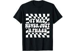 Emo Rock Just A Phase y2k 2000s Emo Ska Pop Punk Band Music T-Shirt