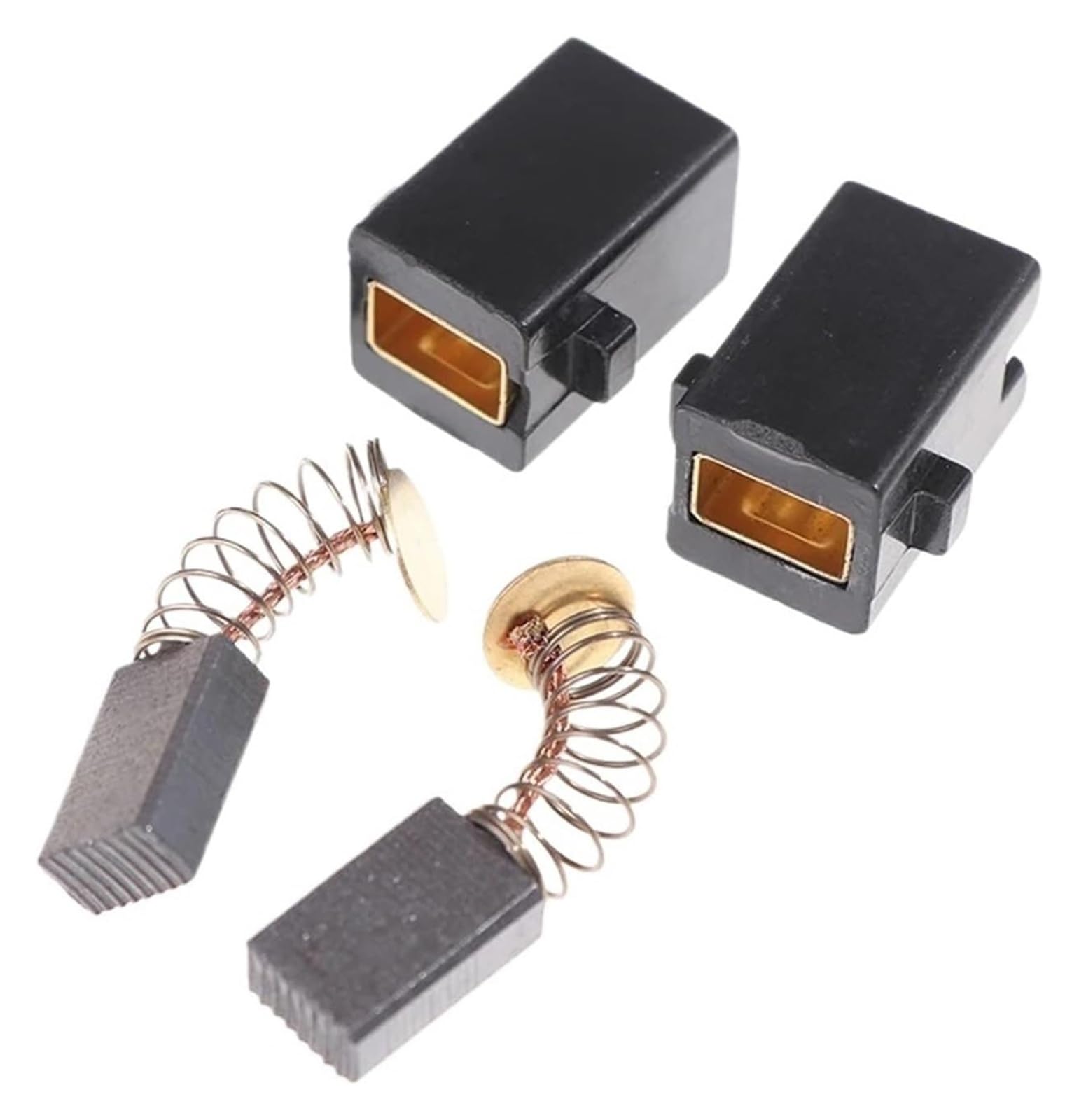 1 Pair Carbon Brushes with Holder Fits TSB1300/5500 Hammer Drill Spare Parts