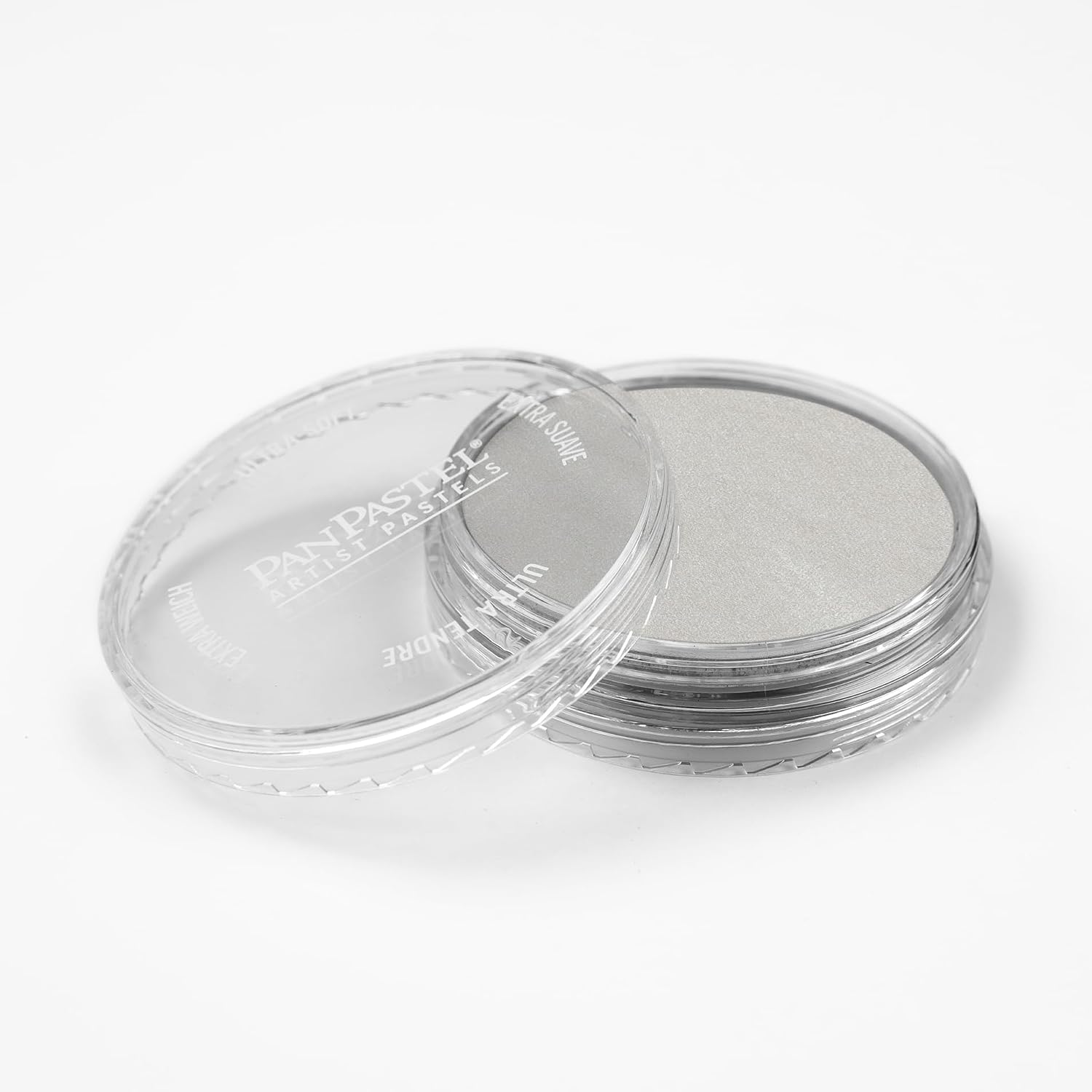 PanPastel Artist Pastels by GOLDEN, Pearl Medium White (Fine), 2.44” / 62mm Pan Diameter, Professional Artist Pastels, Unique Pan Format (cake-like)