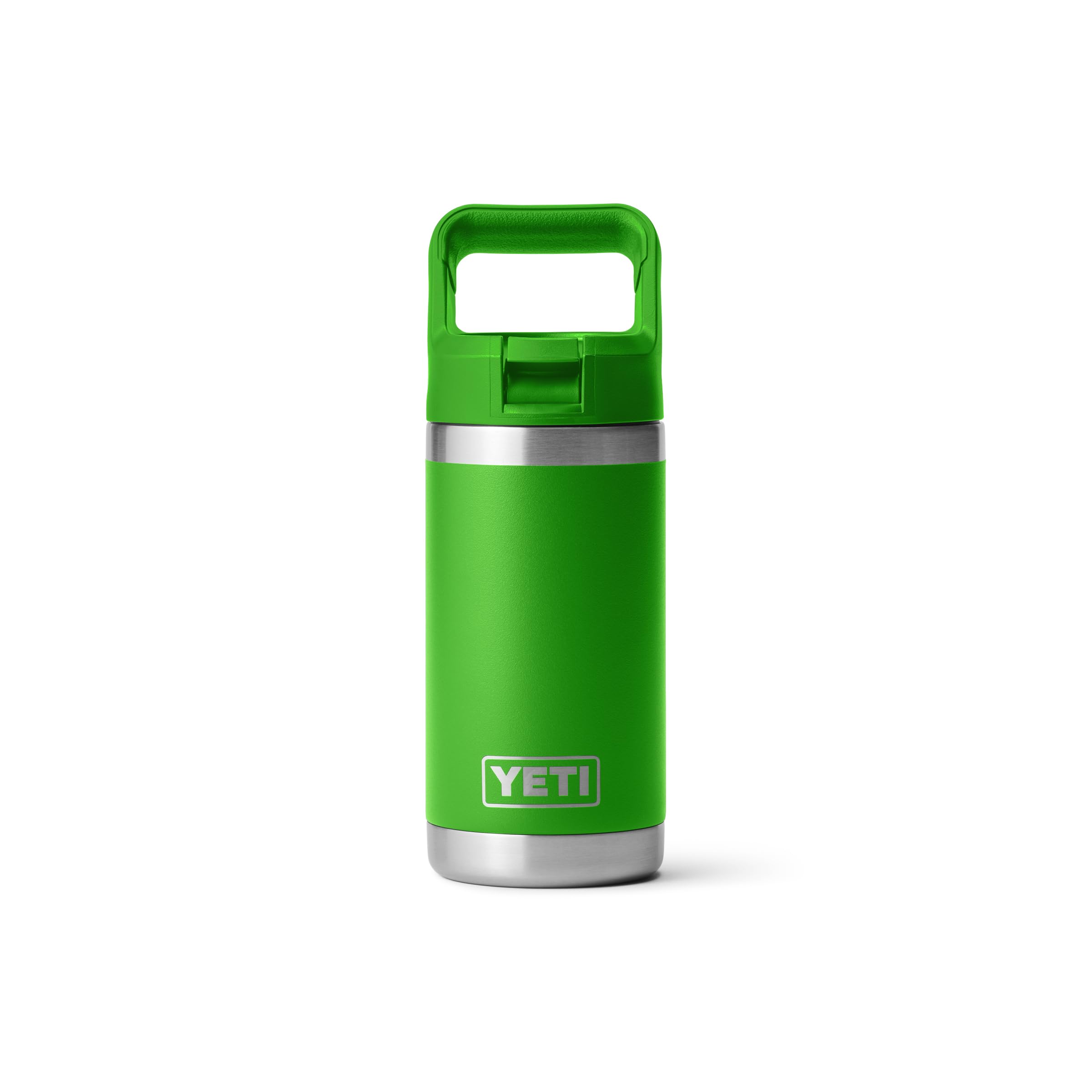 YETI Rambler Jr. 12 oz Kids Bottle, with Straw Cap, Canopy Green