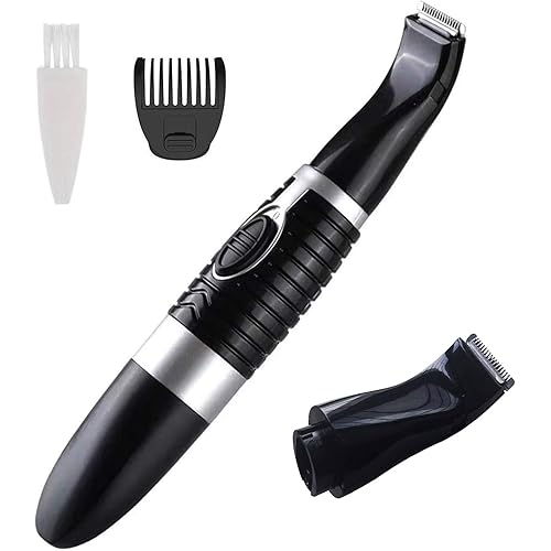 Dog Clippers, Cordless Cat and Small Dogs Clipper, Low Noise Electric Pet Trimmer, Dog Grooming Clippers for Trimming The Hair Around Paws, Eyes, Ears, Face, Rump …