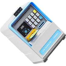 Electronic Digital Coin Keeper with Face Recognition and Deposit Slot Exclude Battery Financial Literacy Toy