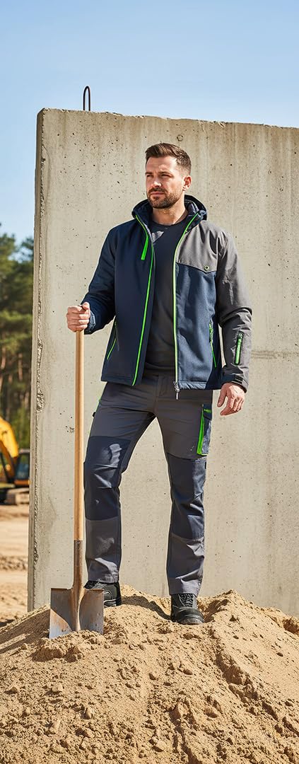 NEO TOOLS Botas de seguridad para hombre de clase S3 SRC, resistentes al agua WR, antideslizantes, zapatos de trabajo reforzados con plantilla de Kevlar, plantilla antiestática, sin elementos