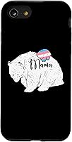 Vista 13 de Funda para iPhone 15 Transgender Mama Bear Hijo Hija