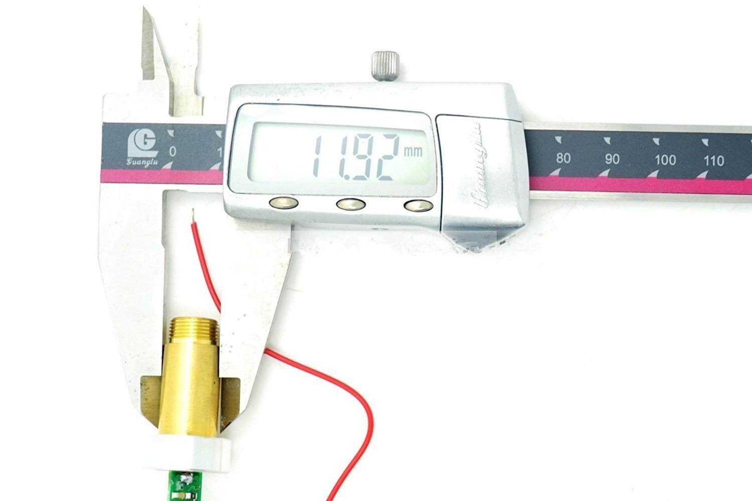 532nm 200mW grünes Laser Diode Modul 3.7v-4.2v mit Kühlkörper