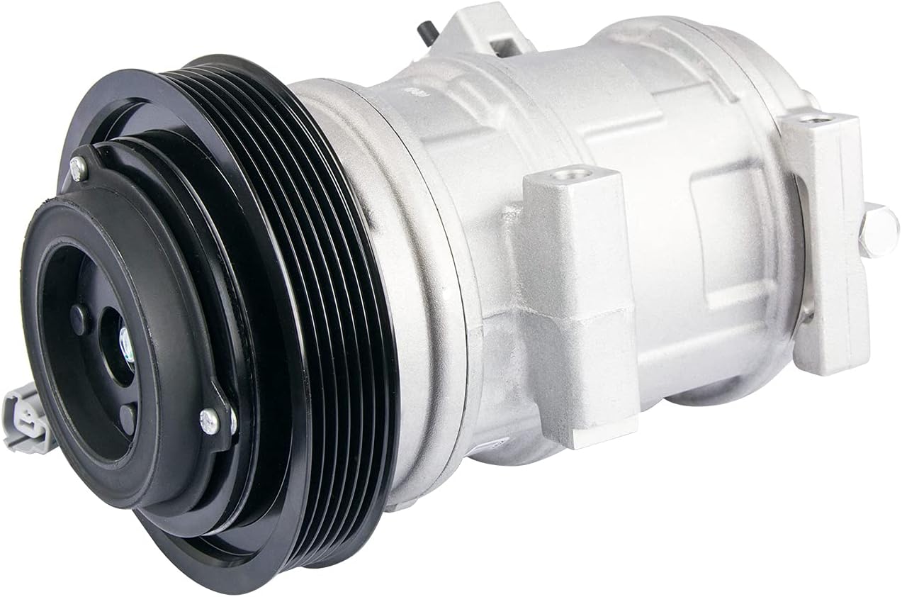 AC Compressor with Clutch Air Conditioning Compressor Compatible with 2005-2007 Honda Odyssey, 2005-2008 Pilot, 2006-2008 Ridgeline, 2003-2006 Acura MDX 3.5L, 2004-2008 Acura TL
