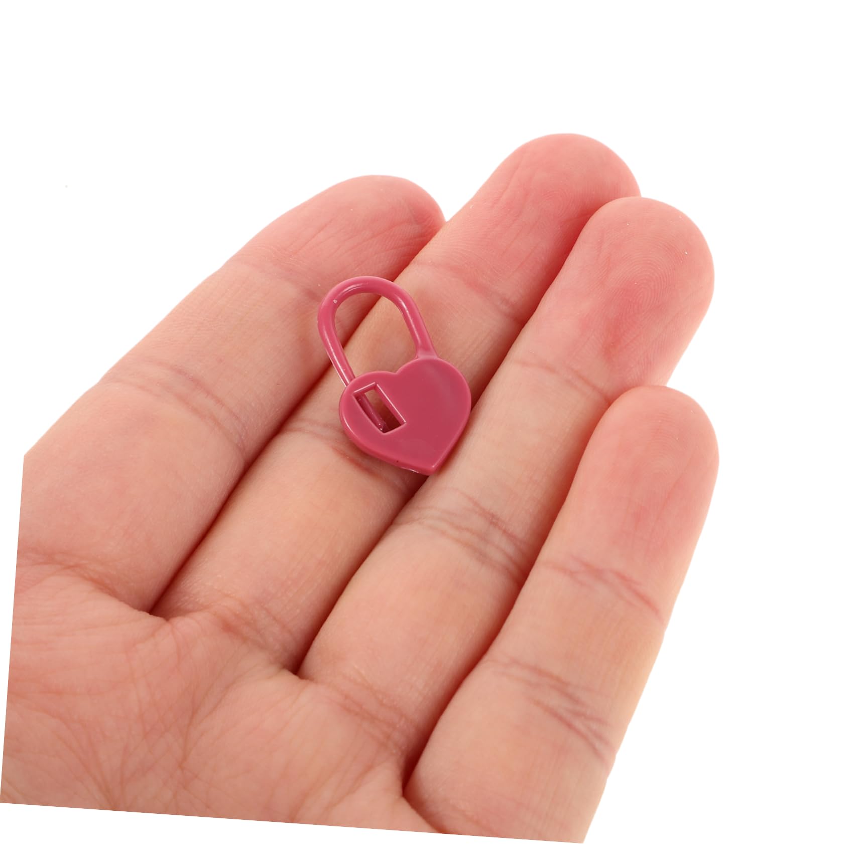 Angoily 1000 Pezzi Segnapunti Cuore Antiscivolo per Maglia e Uncinetto Clip Contapunti in Plastica Colorata Accessori Versatili e Lavori Manuali