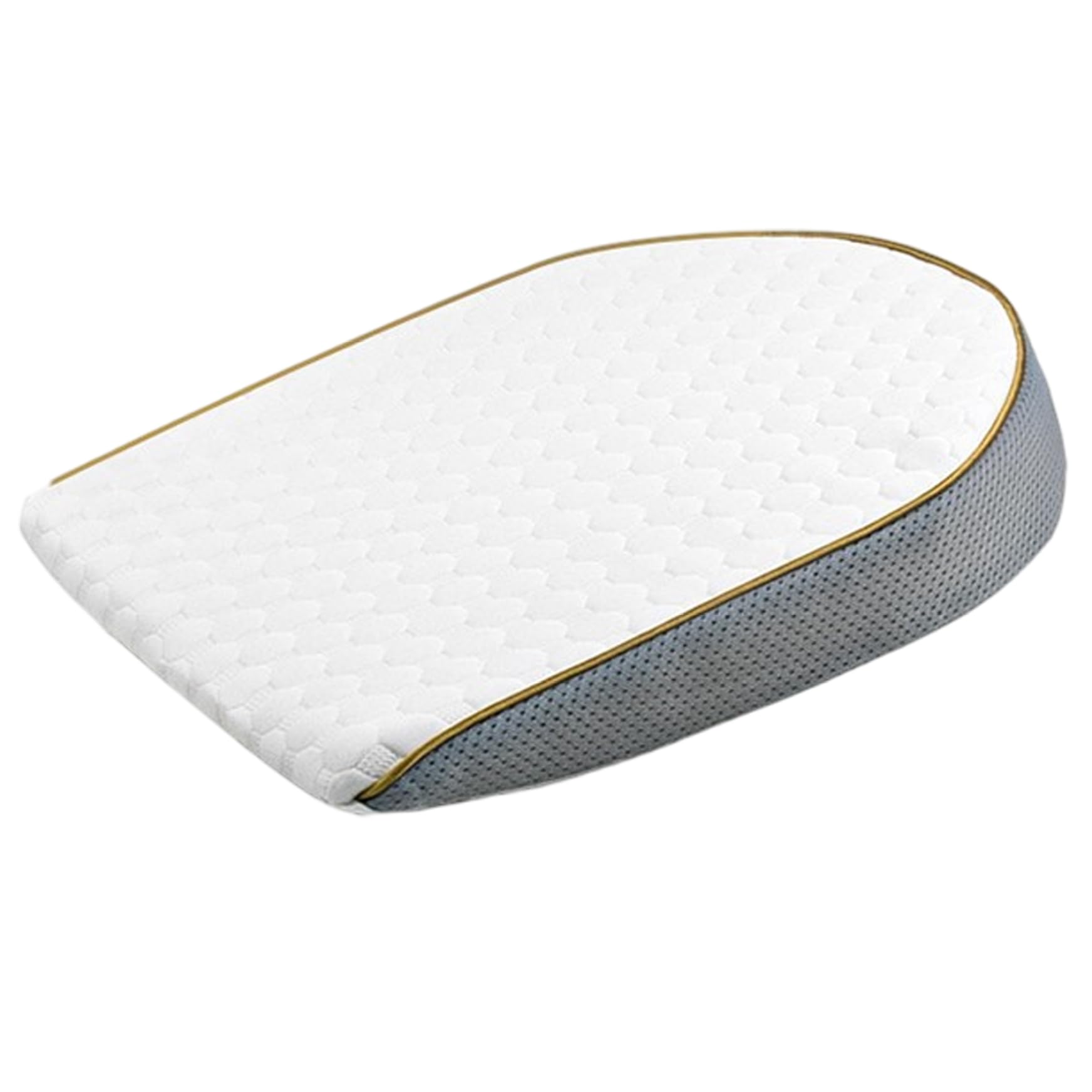 Oreiller compensé bébé haut de gamme en textile doux avec fermeture invisible