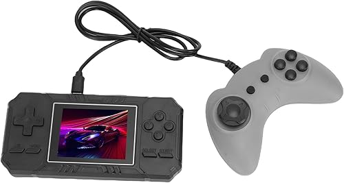 Miniatura 7 de Dual Handle Retro Gaming Console, 3 Inch HD Screen AV Output, Multiple Classic Games, Video Game Player