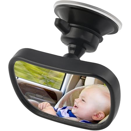 Catuo Miroir Auto Surveillance Bebe Retroviseur Pour De Surveillance Siere Arriere Bebe En Securite Ventouse Amazon Fr Bebes Puericulture