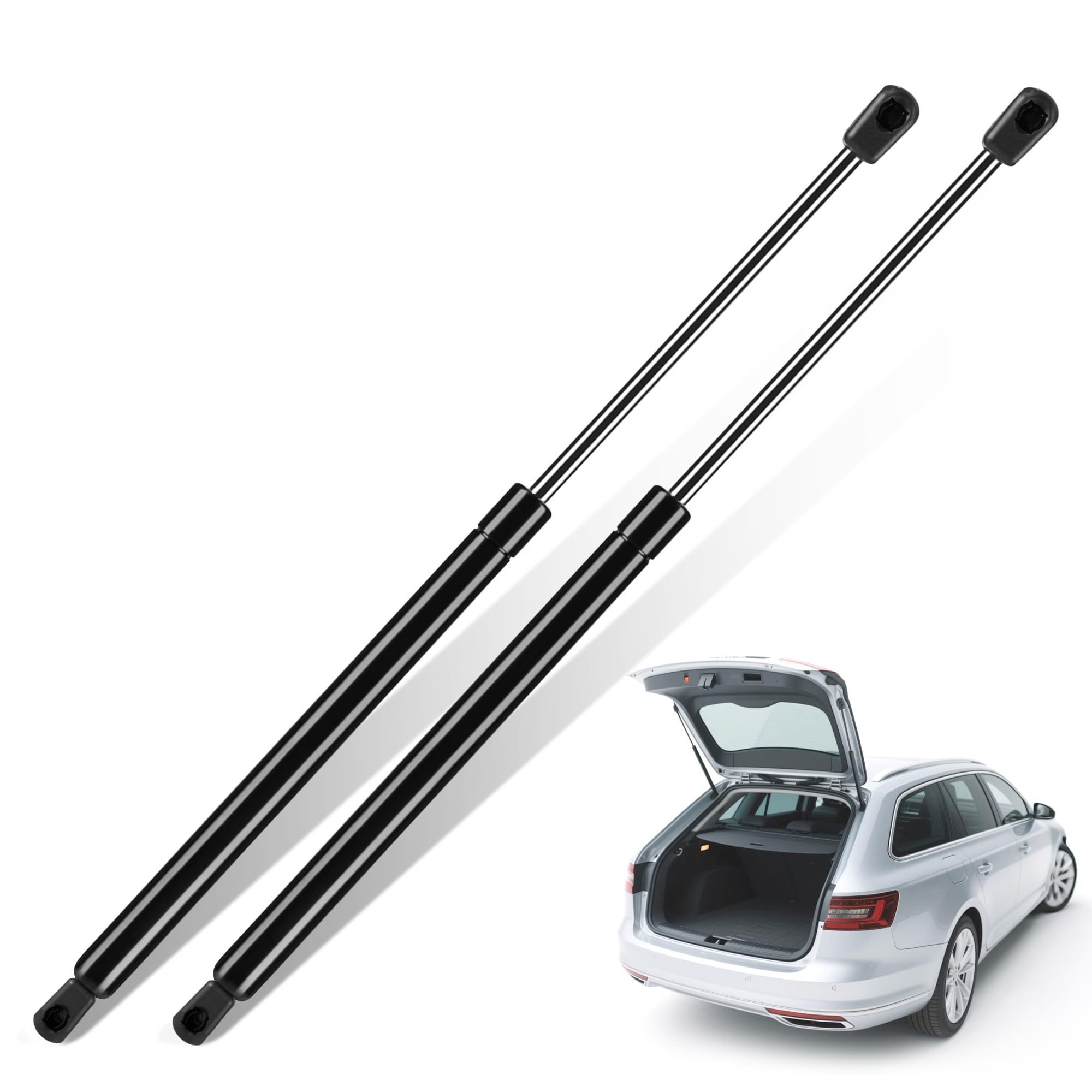 Rear Hatch Shocks Struts Lift gate Supports Gas Springs 4573, 02-09 for Chevrolet Trailblazer for GMC Envoy for Buick Rainier for Isuzu Ascender for Oldsmobile Bravada for Saab 9-7X, 2pcs