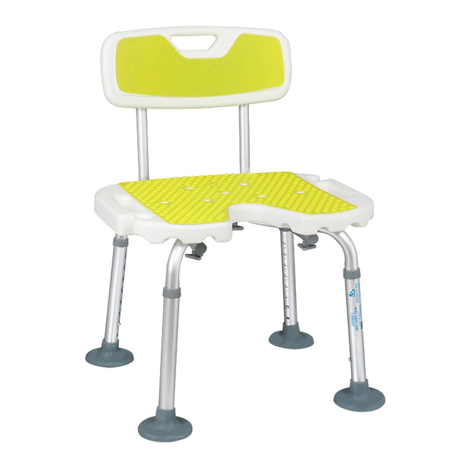 Ducha Sillas for los Ancianos, Ducha Asiento de Banco for minusválidos, Bañera de heces for la Ducha, Adultos BañoBañera de los Asientos, con la manija y del Respaldo, Ligero y Compacto