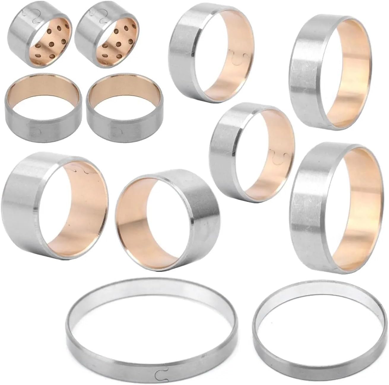 12Pcs Automatic Transmission Bushing Repair Set 6HP19 ZF6HP26 6R60 for 335d XF XJ8 XK8 Replacement Accessories