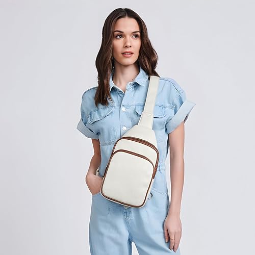 Miniatura 2 de WESTBRONCO Sling Bag for Women Small Nylon Fanny Pack Lightweight Large-capacity Crossbody Bags