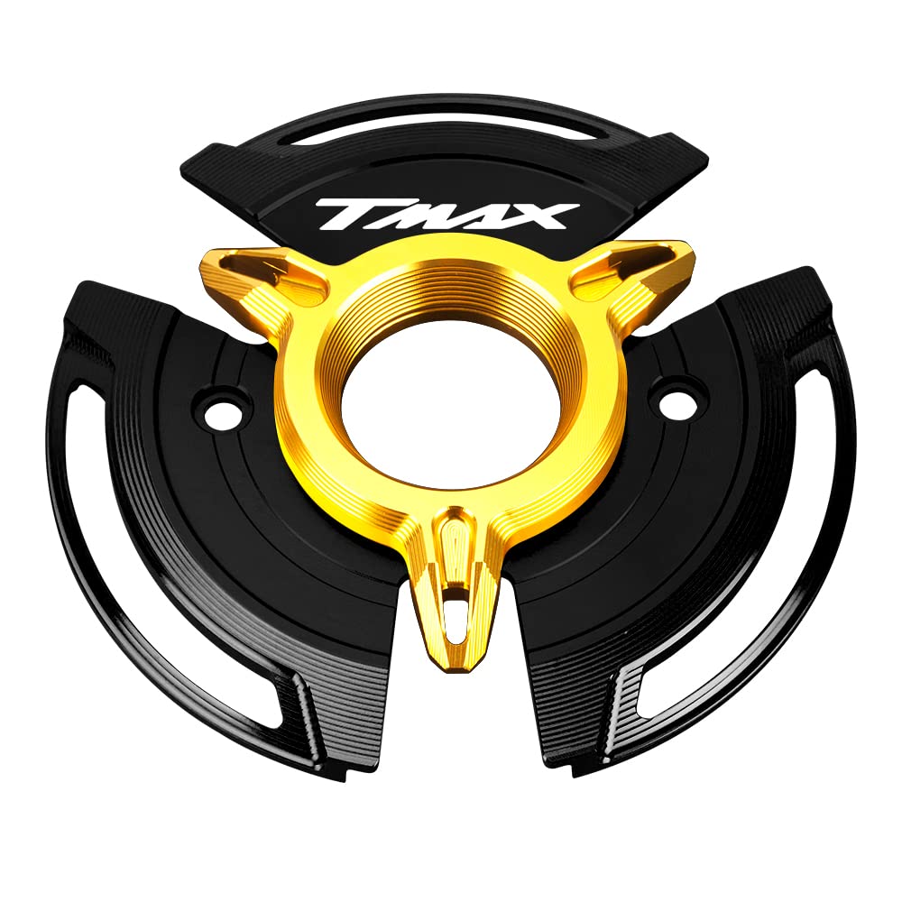 Modeer Per Yamaha Tmax 560 Tech Max 2020-2023 Tmax 530 SX DX 2017-2020 Una coppia Protezione del motore del motociclo Tmax530 Tmax560 Techmax Accessori (nero-oro)