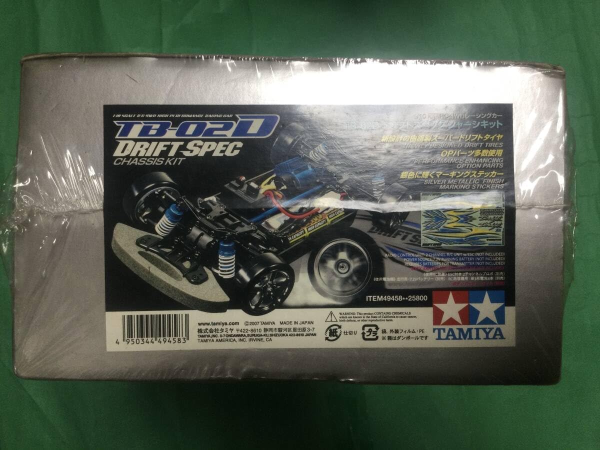 865 希少1/10 RCC TB-02D ドリフトスペック シャーシキット タミヤ TB 865 希少1/10 RCC TB-02D ドリフトスペック シャーシキット タミヤ TB