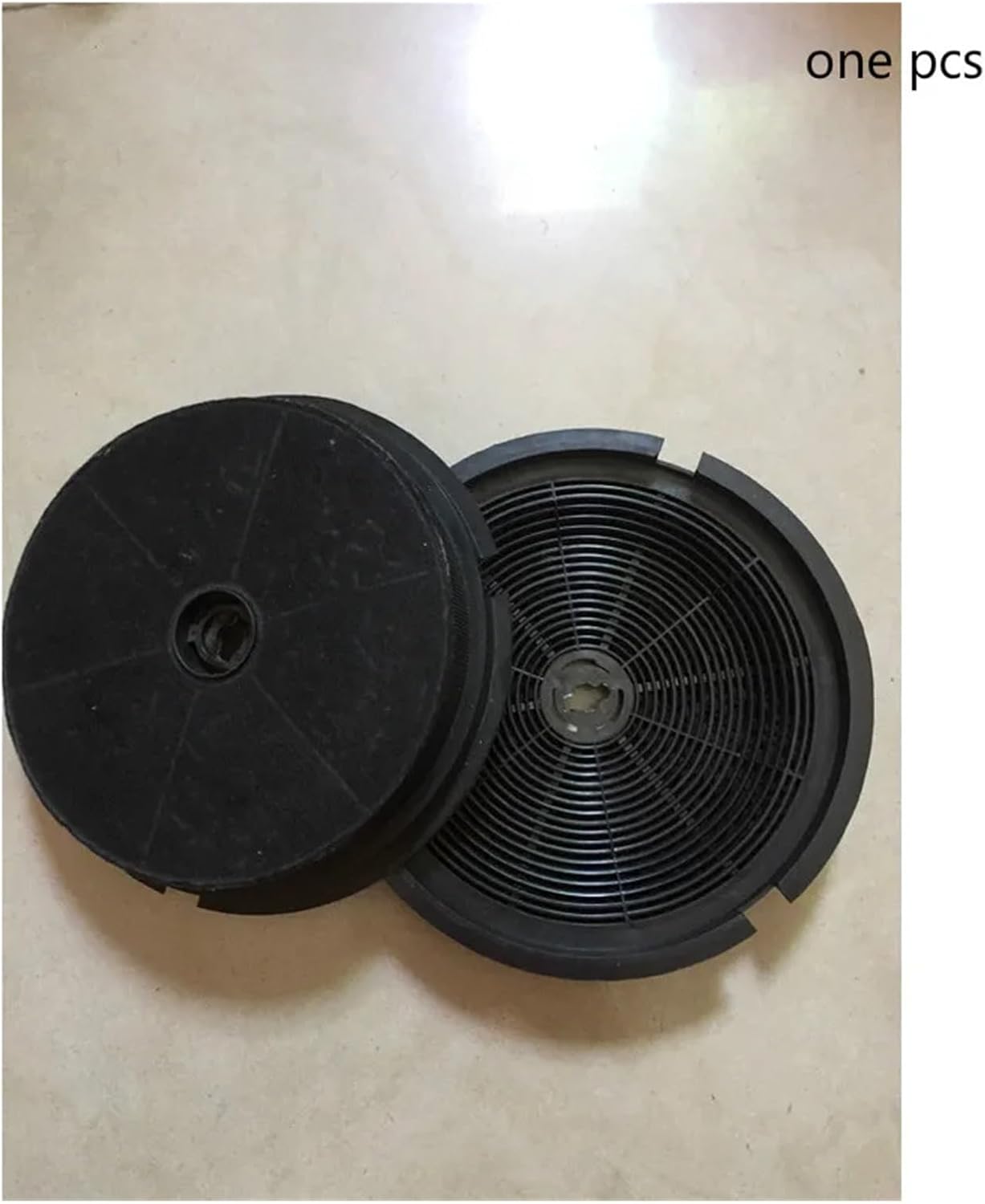 1pc Carbon Filter For Range Hood Kitchen Catering Activated Replacement Extractor Kit Fume Fan joyful(Dia175X32.5thick)