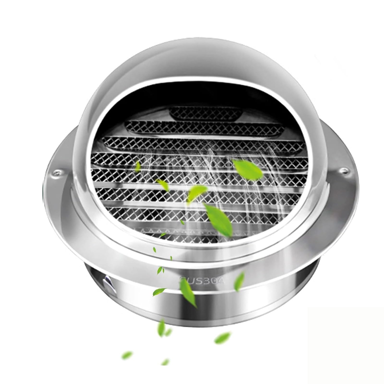 Grille de ventilation en acier inoxydable ronde haute résistance